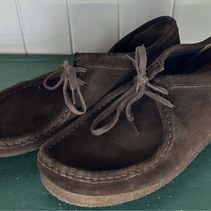 Clarks Wallabee men brown suede US11/UK10